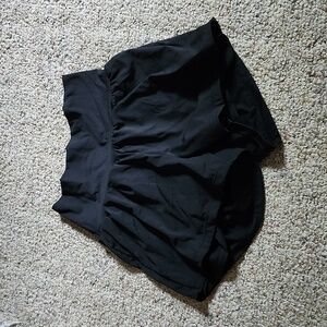Black halara shorts